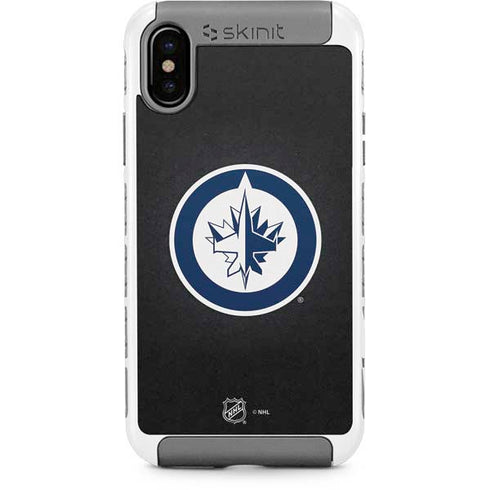 NHL Winnipeg Jets Black Background iPhone Cases